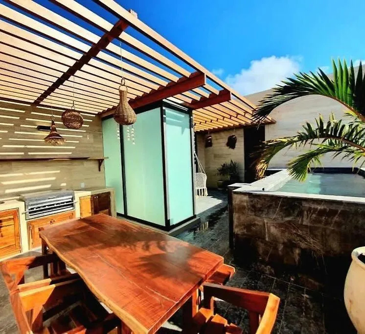 Mistiq Tulum Pent House 3 Recamaras, 3 Banos, Sala, Comedor, Terraza Y Jacuzzi Apartment