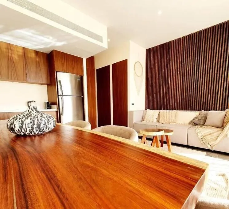 Apartment Mistiq Tulum Pent House 3 Recamaras, 3 Banos, Sala, Comedor, Terraza Y Jacuzzi Mexico