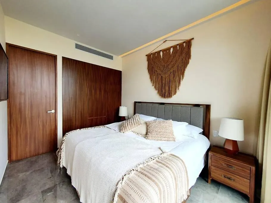 Mistiq Tulum Pent House 3 Recamaras, 3 Banos, Sala, Comedor, Terraza Y Jacuzzi